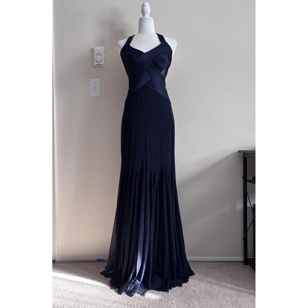 chinese dress ladies Cachet 56203 - Long A-Line Dress main image 0