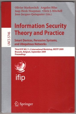 Information Security Theory and Practice. Smart Devices, Pervasive Systems, and