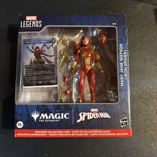 Marvel Legends x Magic  The Gathering Spider-Man -Mary Jane Watson Iron Spider
