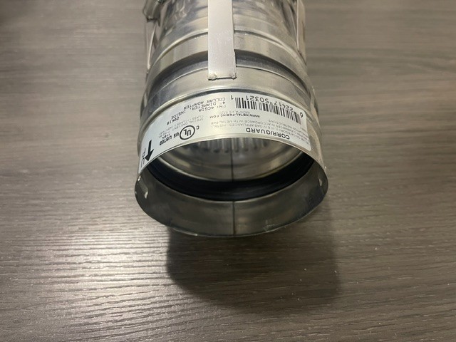 Metal-Fab 4CGIA 4” Diameter, Inside Collar Adapter