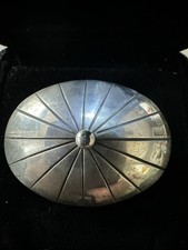 Vintage Native Amercan Sterling Silver CONCHO UNMARKED TESTED