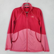 The North Face Jacket Womens Medium Pink Cinder 100 Full Zip Lightweight Track