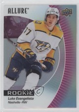2023-24 Upper Deck Allure Rookies Pink Lemonade Luke Evangelista #136 1q7q