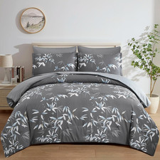 Comforter Set King Size - 7 Pieces Bed in a Bag, Bedding Set, Soft Lightweight G