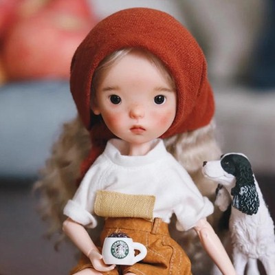Landoudou 1/6 BJD Bare Doll Exquisite Face Makeup Special Body Manor Girl Gifts