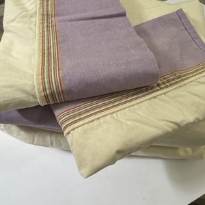 Queen 4pc Sheet Set: Fitted, Flat Sheet and Cases Cotton Made in USA ECHO