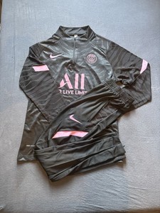 psg tracksuit grey and pink