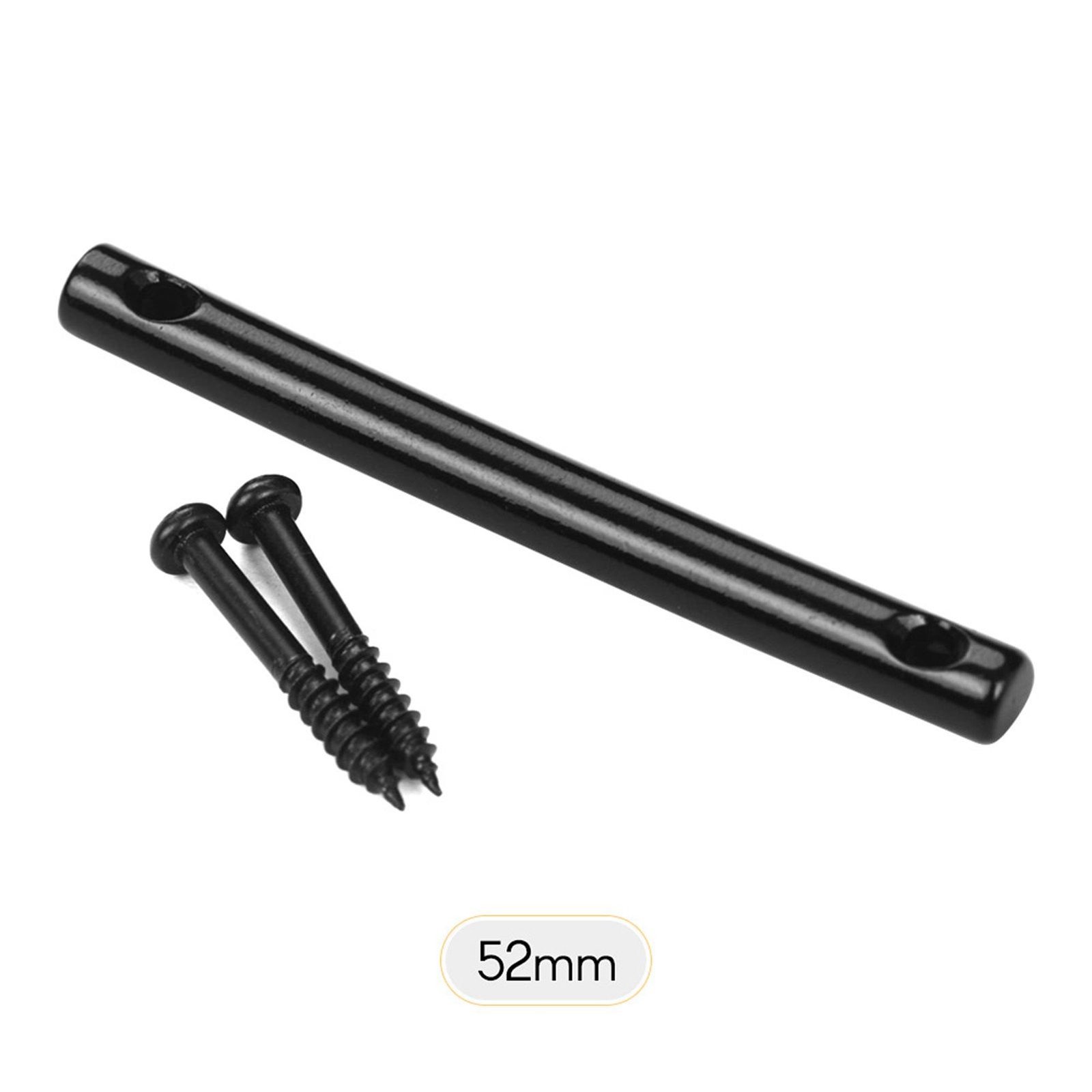 Headstock String Retainer Tension Bar For E-Guitar Replacement 52mm Black