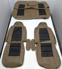 For Ford F250 F350 Crew Cab Xlt Lariat 2002-2003 Leather Seat Covers Rj27 For Ford F250 F350 Crew Cab Xlt Lariat 2002-2003 Leather Seat Covers Rj27