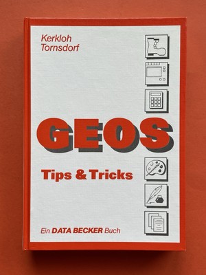 GEOS Tips Tricks C64 Peeks DATA BECKER Commodore 64 C128 Computer BUCH Box oVp 1