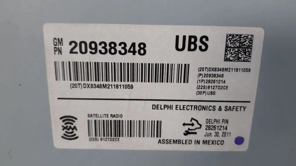 11 MÓDULO DE CONTROL CHEVY TAHOE COMUNICACIÓN ONSTAR 20938348 Foto 3 de 4