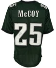 Philadelphia Eagles LeSean McCoy Autographed Pro Style Green Jersey BAS Authe...