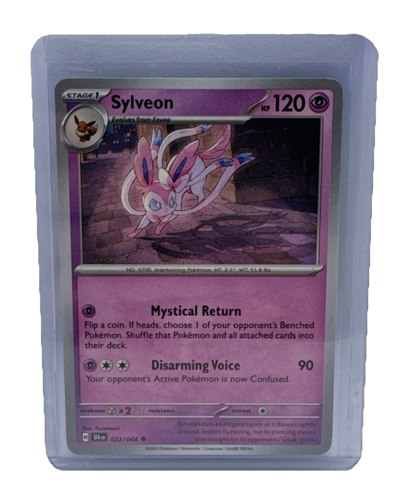 Sylveon #22 Pokemon Shrouded Fable 