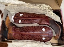 NIB/ NWT Tony Lama Women's  redwood pronto western boots size 6 (year 2014)