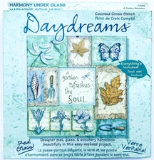 Daydreams Harmony Under Glass Counted Cross Stitch Kit A GARDEN REFRESHES 72698