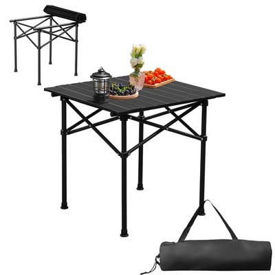 Portable Folding Camping Table, 2-4 Person Ultralight Collapsible Table Outdoor