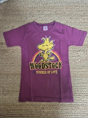 NEU Logoshirt T-Shirt Gr. 92-98 Woodstock Lila Baumwolle