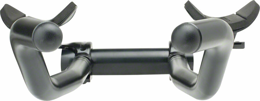 Profile Design Legacy II Aluminum Aerobar + ZB Bracket + Venturi Armrest Black