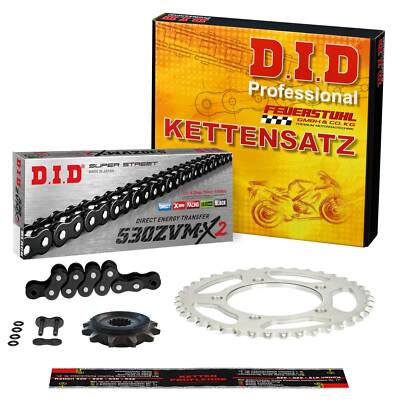 Kettensatz Yamaha FZ6 S2 /Fazer (RJ14) 07-10, DID ZVM-X2 SUPER B&B, X-Ring, G