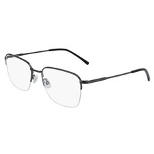 NEW LACOSTE L 2254 033 Matte Dark Gunmetal  Black Eyeglasses 55mm with Case