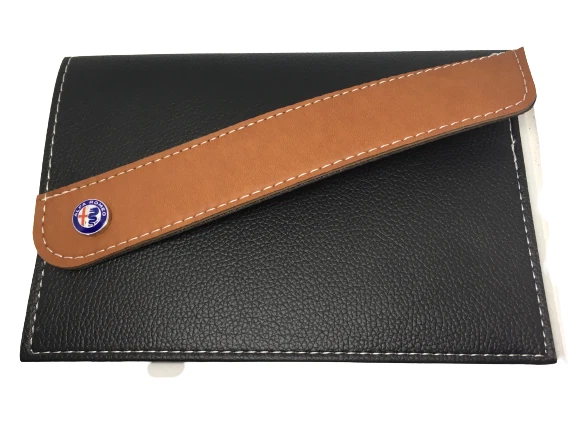 PORTA DOCUMENTI Auto Per ALFA ROMEO Portadocumenti Libretto Finta Pelle - Immagine 4 di 4