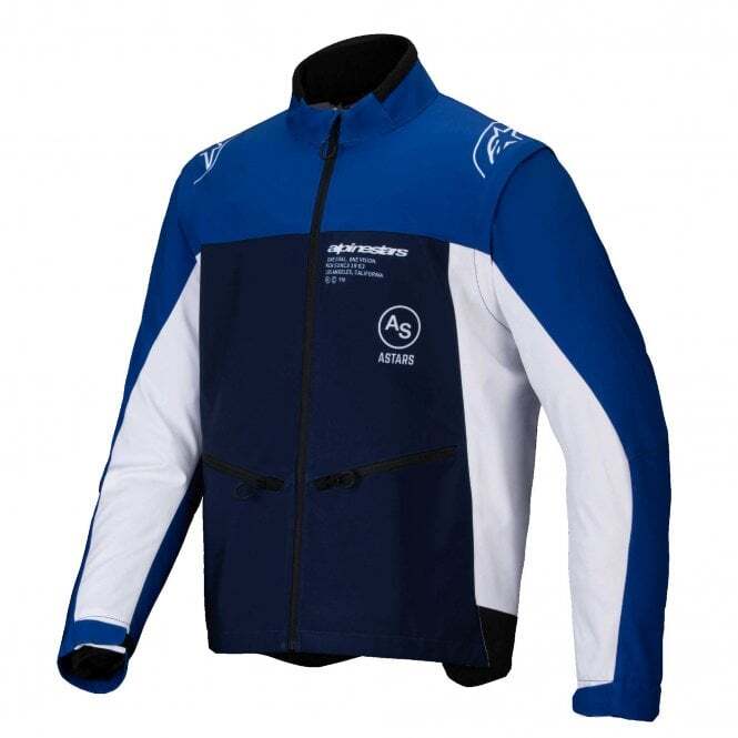 Alpinestars Enduro Jacket Lite-Dura Softshell Navy/Bright Blue