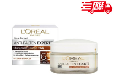 Loreal Anti Wrinkle Expert 65+ Face Moisture Care Day Cream 2x 50ml