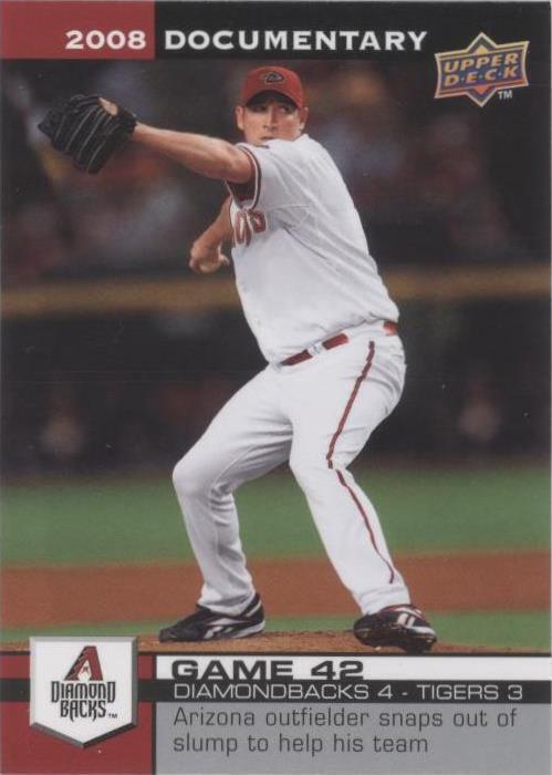 2008 Upper Deck Documentary - Brandon Webb #1212 - 1 of 1
