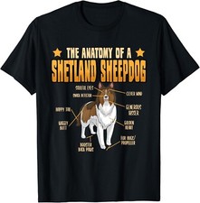 Sheltie The Anatomy Of A Shetland Sheepdog Puppy Lovers Gift Unisex T-Shirt