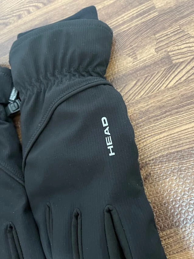 Head Men’s Black Lined Winter Gloves Size XL - Image 3 of 4