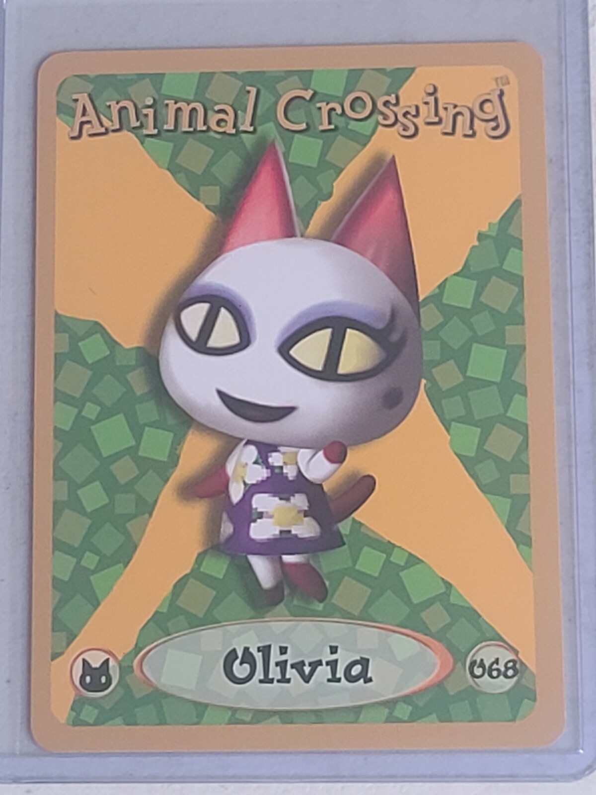 Animal Crossing E-Reader Olivia Card 068 NFC Amiibo-image