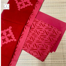 Beautiful Cotton Applique Salwar Kameez unstitched
