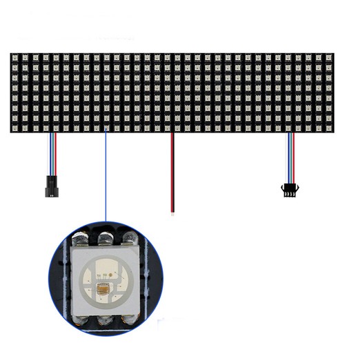 WS2812B WS2815 ARGB LED Digital Panel Matrix Adressierbar Pixel Band licht 5/12V - Bild 9 von 27