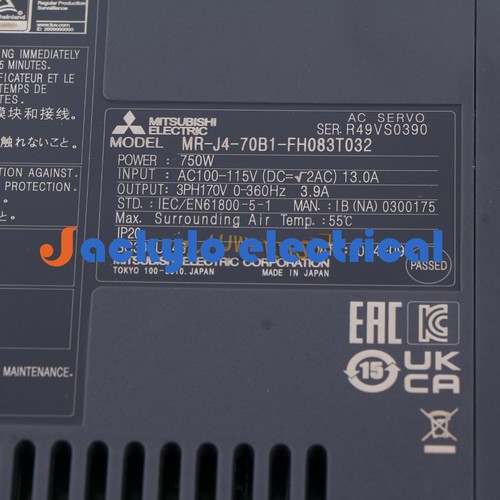1PCS NEW Mitsubishi MR-J4-70B1-FH083T032 Servo Drive - Picture 13 of 13