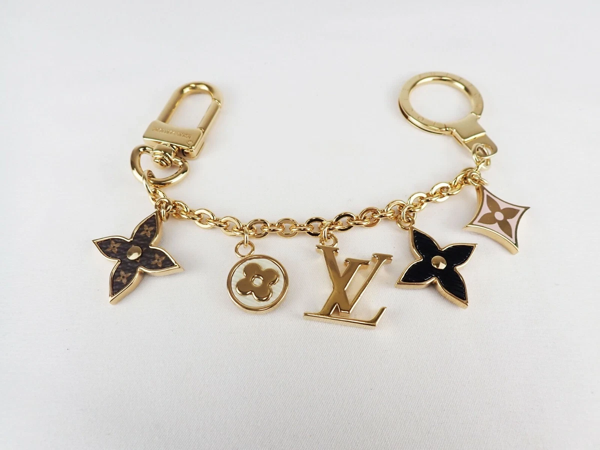 Louis Vuitton - Gold & Multicolor Spring Street Chain Bag Charm