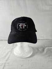 BDA Cap Mens One Size Black Cotton Embroidered Adjustable Classic Baseball Hat