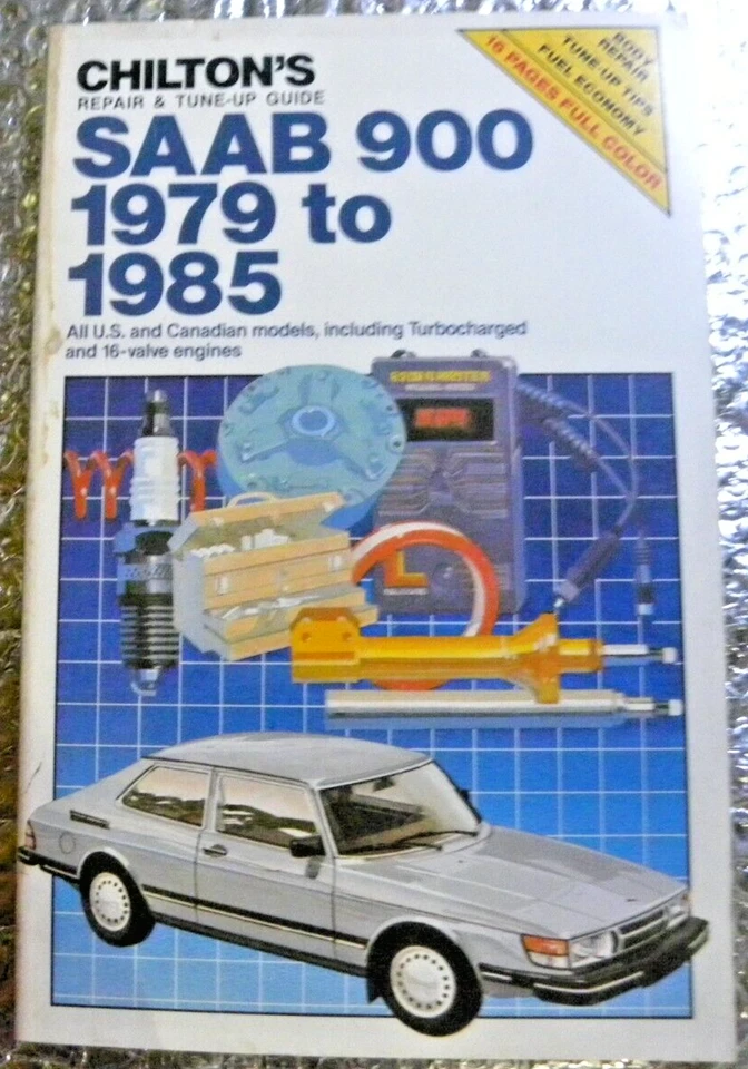 Manuales de puesta a punto y reparación Chilton: Saab 900 1979-1985 ENVÍO GRATUITO Foto 2 de 4