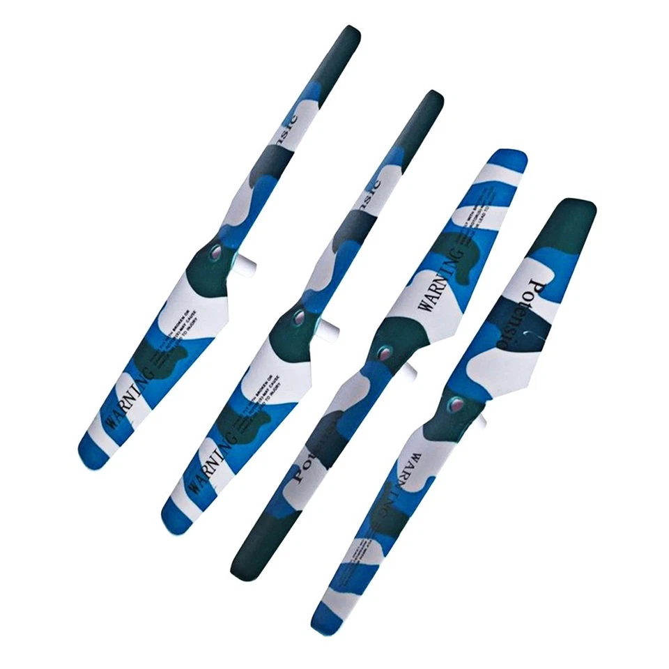 Upgrade Army Blue Camo Rotor Blade Propeller Syma RC Quadcopter X5C, X5SC, X5SW - Image 2 of 3