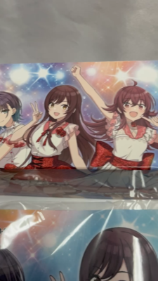 Union Arena Idol Master Special Set Playmat Card & Sleeve Bandai