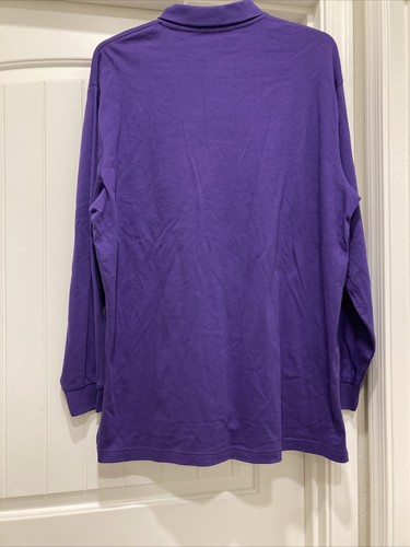 NWT US Polo Association Polo Purple Long Sleeve SZ 2XL Men's - Picture 7 of 12