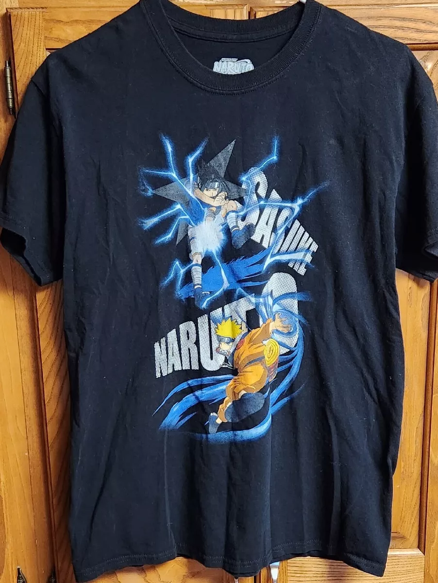 Naruto Sasuke Naru Shonen Jump Classic Graphic T-shirt Small