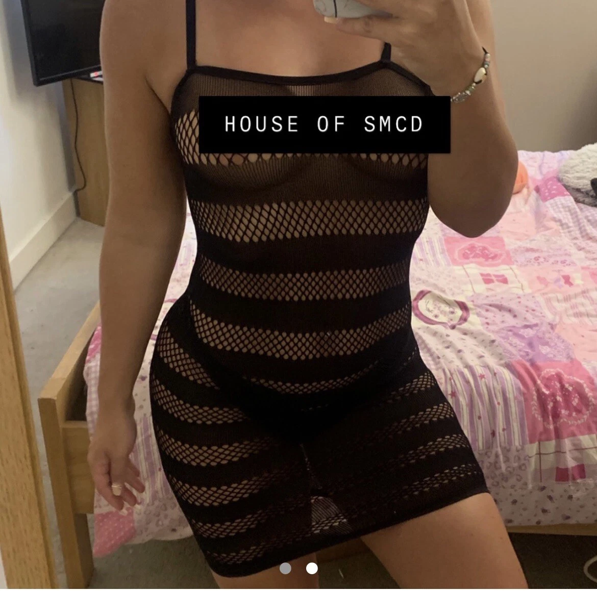 Black fishnet sales dress festival