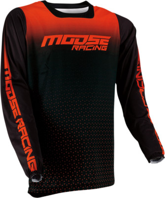 Moose Racing M1 Off-Road MX Jersey Black/Orange Men's Medium