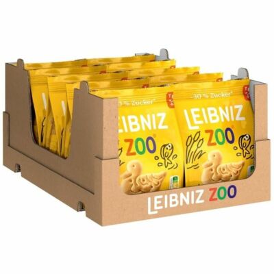 Leibniz Zoo -30% Zucker 12x125 g Packung 