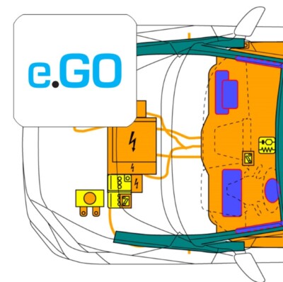 Digital Rescue Card by QR Code, for e.GO Life First Edition (from 2019)