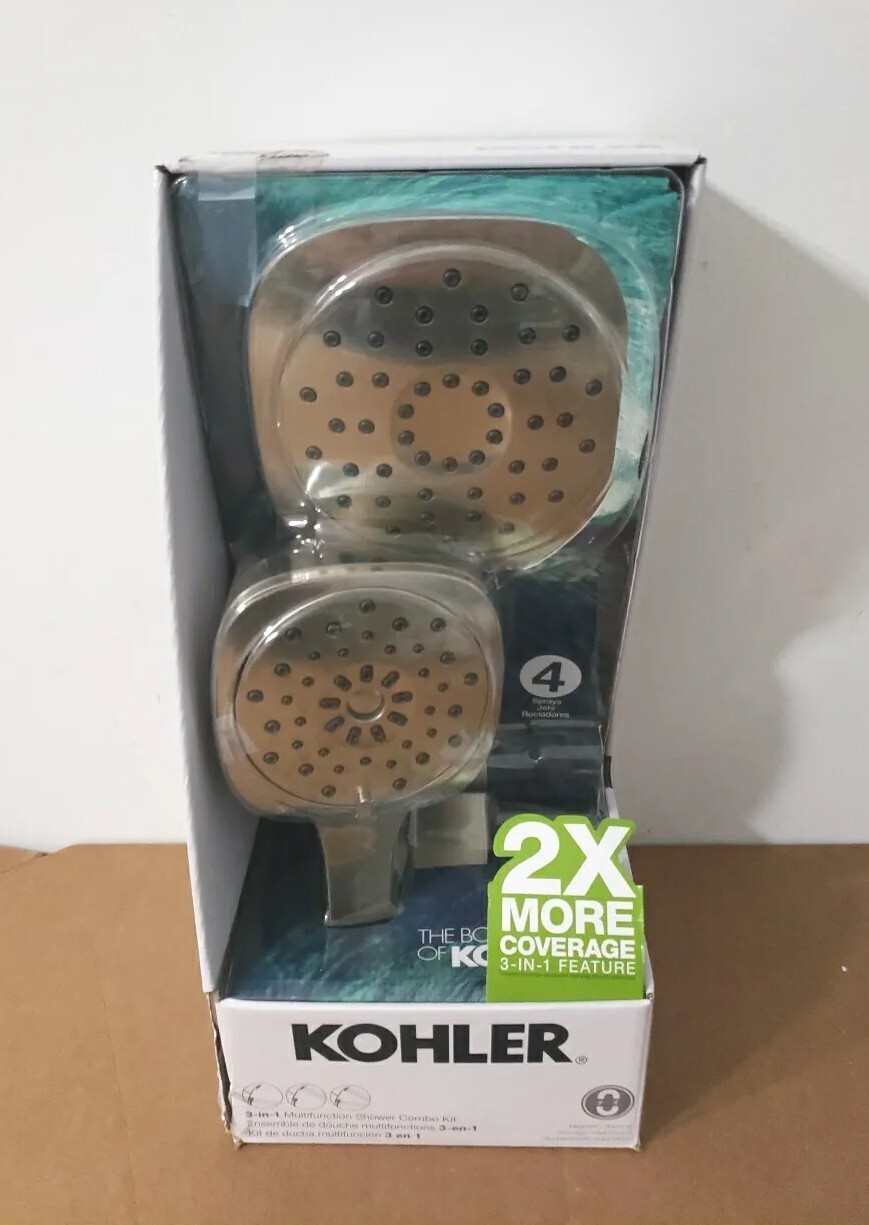 Kohler 3 in 1 Multifunction Shower Head Combo Kit Docking 4