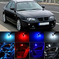 FOR ROVER 75 / MG ZT INTERIOR LED KIT Bulbs LIGHTS - WHITE RED BLUE ICE BLUE
