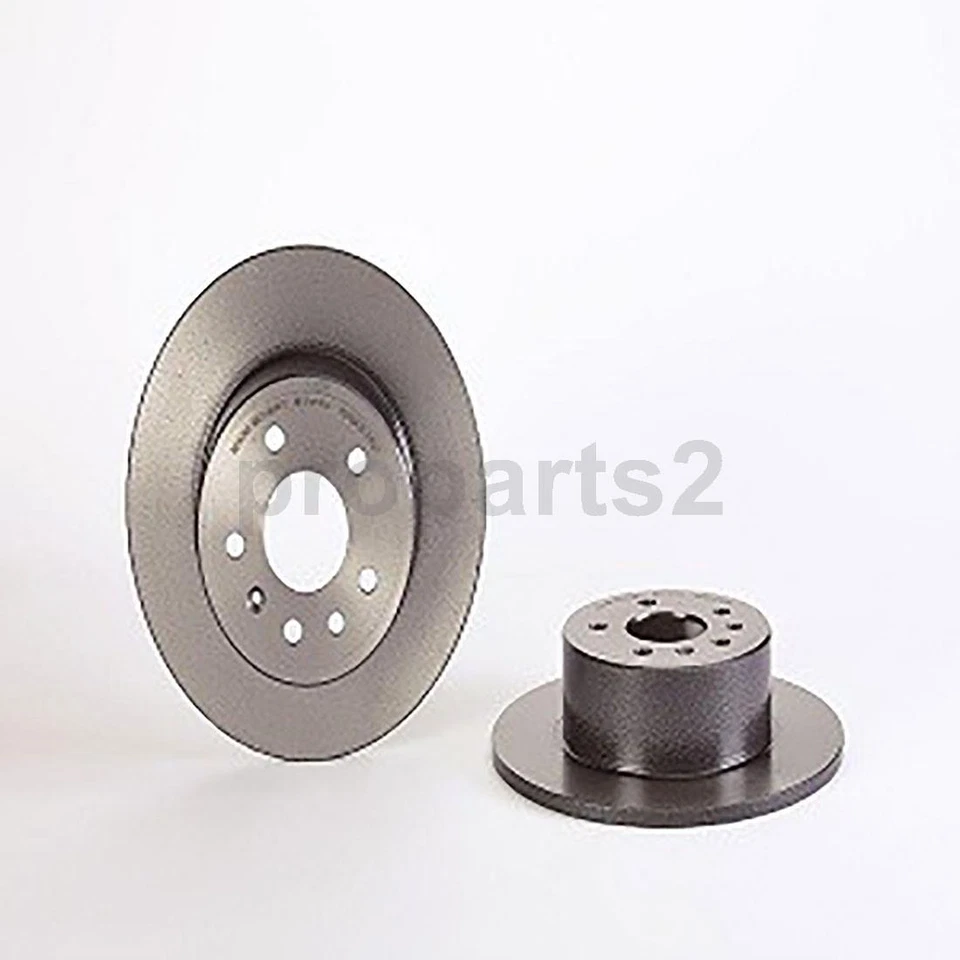Para Saturn LS2 2000 3,0 L 2000 Saturn LW2 3,0 L Brembo 2x Rotor de freno trasero Foto 4 de 4