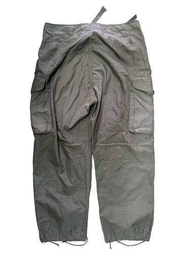 Canadian Army Vintage OD Green Herren Winddichte Hose Größe 34W/27L" #546 - Bild 5 von 7