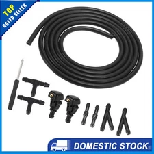 Pack of 1 For Ford F150 2004-2013 Vehicle Front Windshield Washer Nozzles Kit